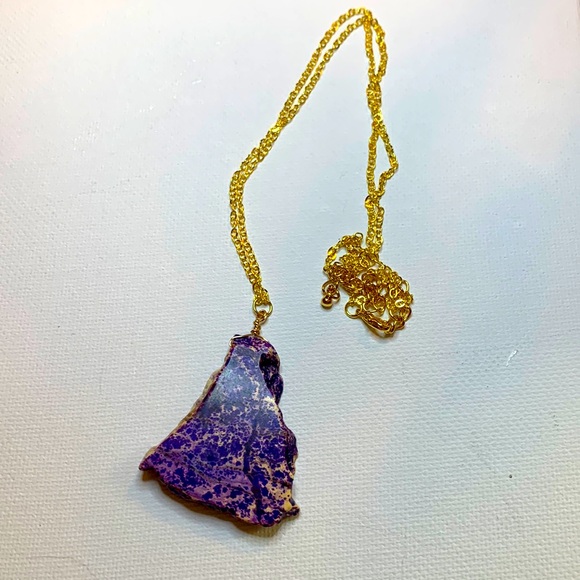 Handmade dyed imperial jasper Necklace - Picture 1 of 1